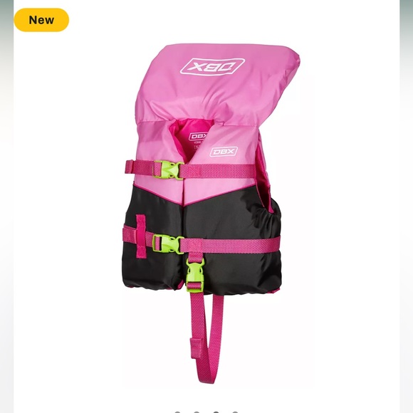 DBX Infant Verve Nylon Life Vest pink girls - Picture 1 of 3